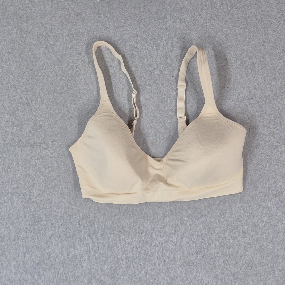 Carole Hochman Women Bra Medium Beige T Shirt Underwired Strap Adjustable
